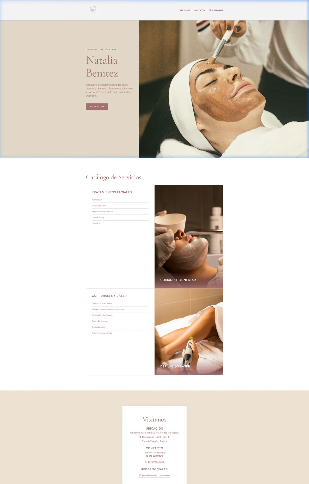 Desarrollo Web de Negocio Local Website Preview
